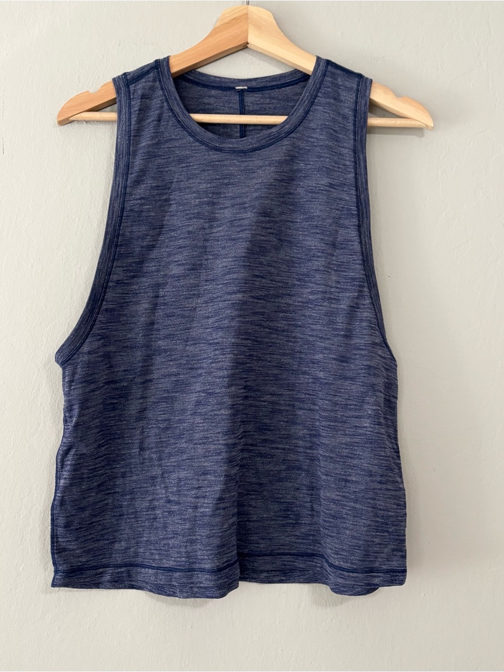 Lululemon Muscle Tank Athletic Blue Top